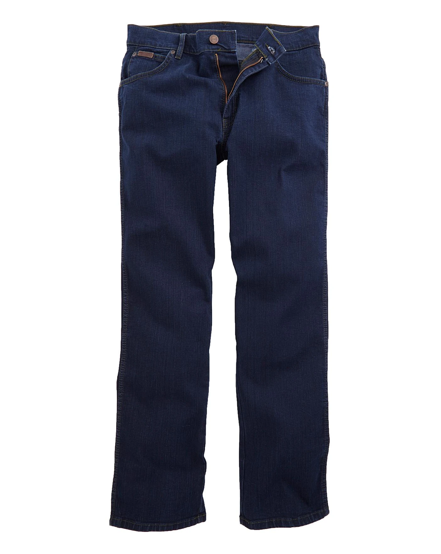 Wrangler Texas Straight Fit Jean| Blue/Black 3 Wrangler Texas Straight Fit Jean| Blue/Black - Image 3