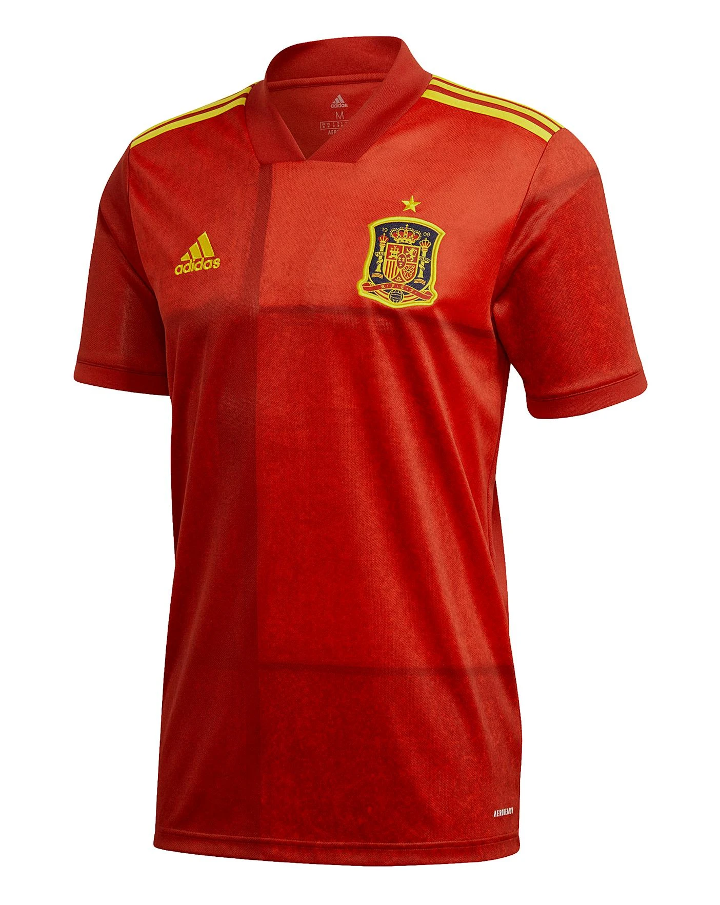 Spain Adidas Home Short Sleeve Jersey| Red 2 Spain Adidas Home Short Sleeve Jersey| Red - Image 2