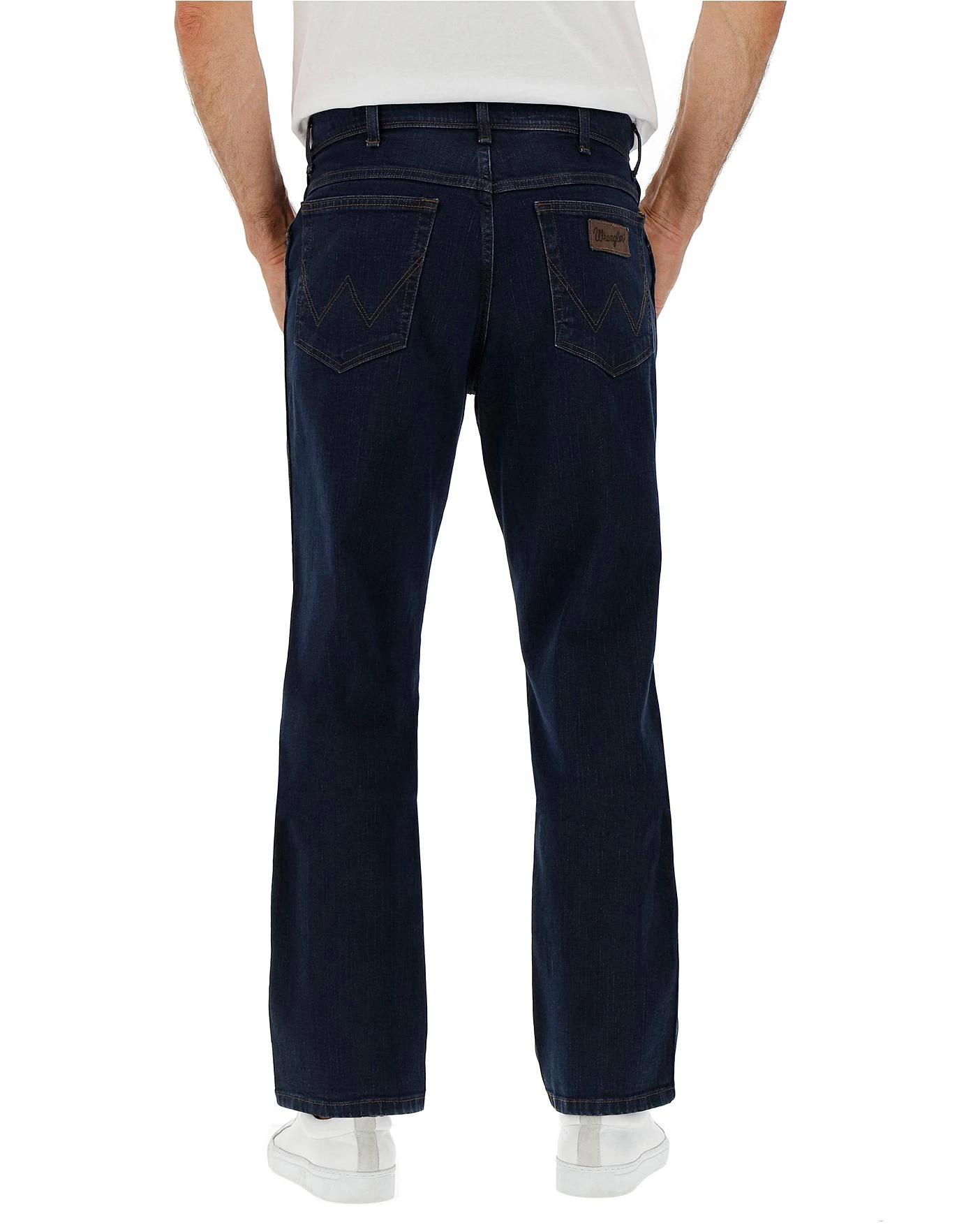 Wrangler Texas Straight Fit Jean| Dark Stone 2 Wrangler Texas Straight Fit Jean| Dark Stone - Image 2