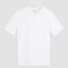 White V-Neck T-shirt Long| White