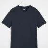 Navy V-Neck T-shirt Long| Navy
