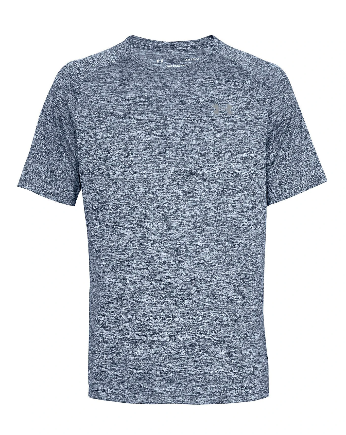 Under Armour Under Amour Tech 2.0 T-Shirt| Navy Marl 2 Under Armour Under Amour Tech 2.0 T-Shirt| Navy Marl - Image 2