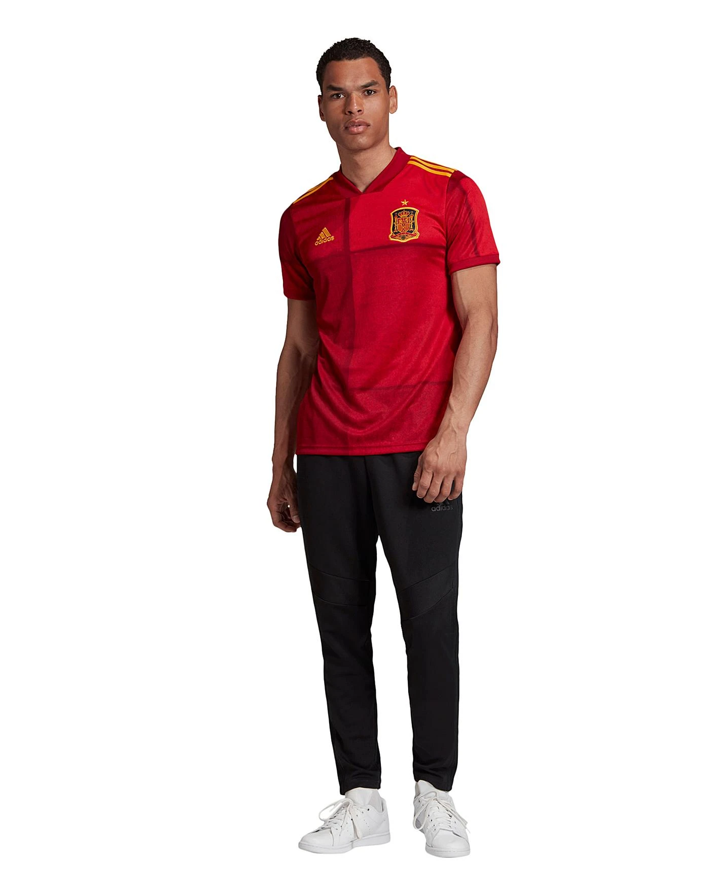 Spain Adidas Home Short Sleeve Jersey| Red 5 Spain Adidas Home Short Sleeve Jersey| Red - Image 5