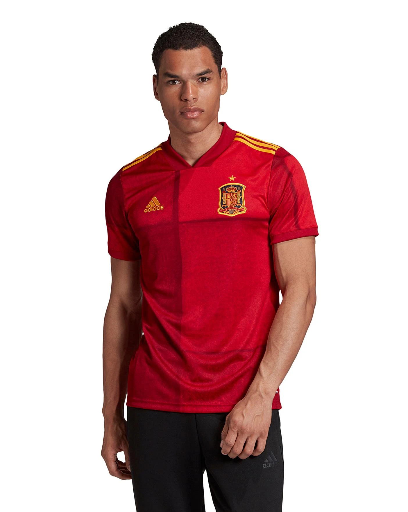Spain Adidas Home Short Sleeve Jersey| Red 1 Spain Adidas Home Short Sleeve Jersey| Red