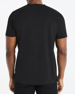 Grandad Neck T-shirt Regular| Black -Wear Lusty Sales Store t08gs762502w
