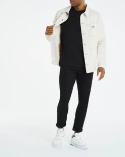 Grandad Neck T-shirt Regular| Black -Wear Lusty Sales Store t08gs762503w