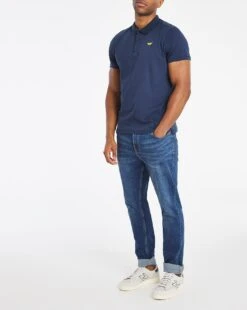 Joe Browns Laid Back Polo Long| Length - Long| Indigo 7 Joe Browns Laid Back Polo Long| Length - Long| Indigo -Wear Lusty Sales Store u08be726501w
