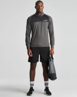 Ellesse Catatia 1/4 Zip Top| Dark Grey Marl 5 Ellesse Catatia 1/4 Zip Top| Dark Grey Marl -Wear Lusty Sales Store u08ip409500w