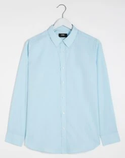 Blue Long Sleeve Formal Shirt Long| Blue 6 Blue Long Sleeve Formal Shirt Long| Blue -Wear Lusty Sales Store u08mw614722s