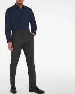 Navy Long Sleeve Formal Shirt Long| Navy 5 Navy Long Sleeve Formal Shirt Long| Navy -Wear Lusty Sales Store u08mw617501w