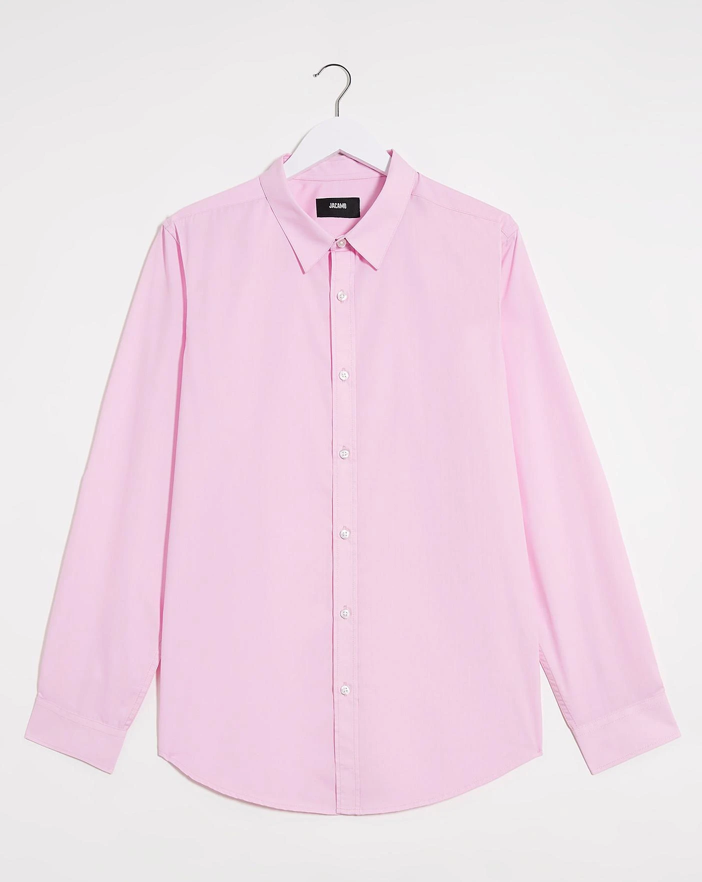 Pink Long Sleeve Formal Shirt Reg| Pink 2 Pink Long Sleeve Formal Shirt Reg| Pink - Image 2