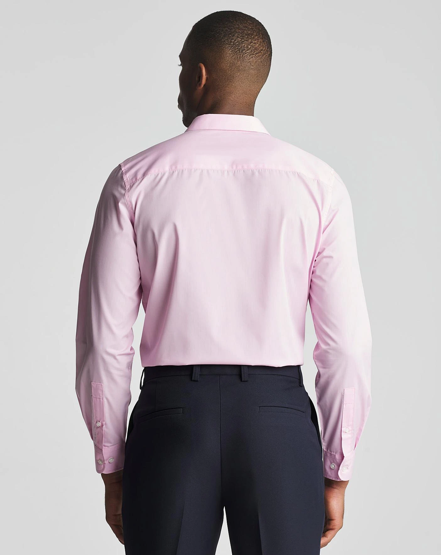 Pink Long Sleeve Formal Shirt Reg| Pink 3 Pink Long Sleeve Formal Shirt Reg| Pink - Image 3