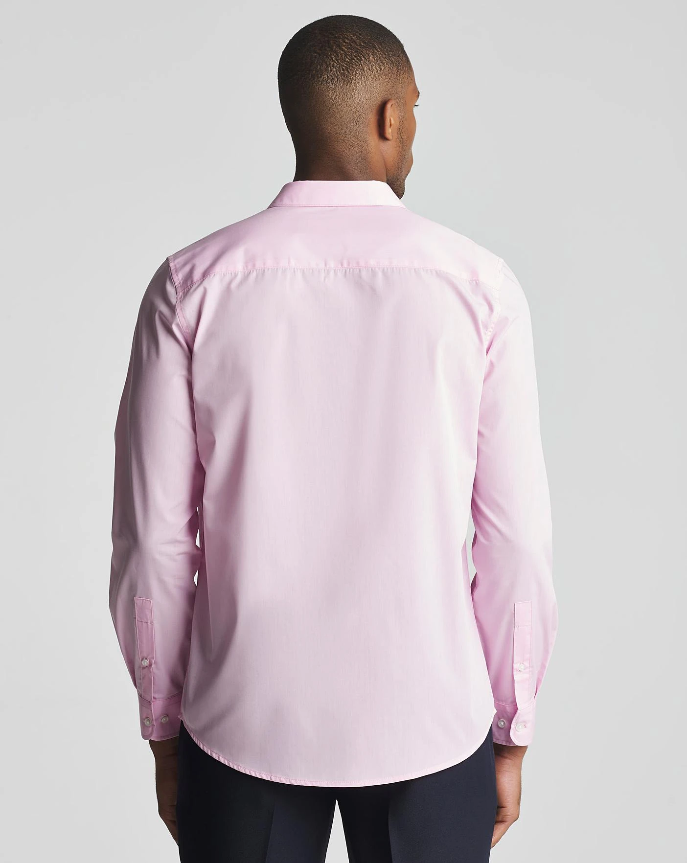 Pink Long Sleeve Formal Shirt Reg| Pink 4 Pink Long Sleeve Formal Shirt Reg| Pink - Image 4