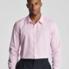 Pink Long Sleeve Formal Shirt Reg| Pink