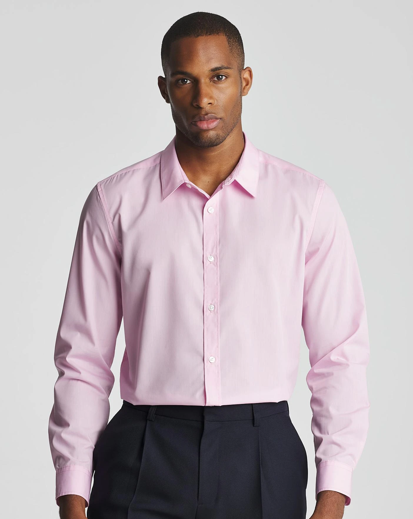 Pink Long Sleeve Formal Shirt Reg| Pink 1 Pink Long Sleeve Formal Shirt Reg| Pink