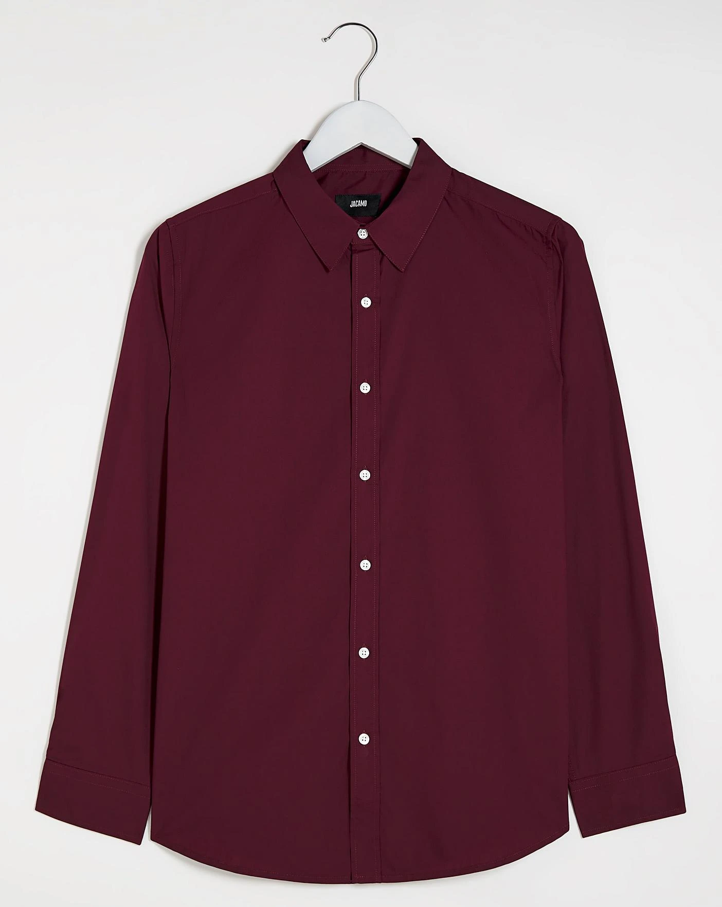 Wine Long Sleeve Formal Shirt Reg| Wine 2 Wine Long Sleeve Formal Shirt Reg| Wine - Image 2