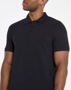 Black Pique Polo Reg| Black -Wear Lusty Sales Store u08ox209502w