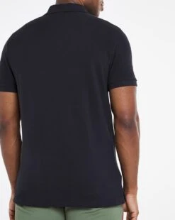 Black Pique Polo Reg| Black -Wear Lusty Sales Store u08ox209503w