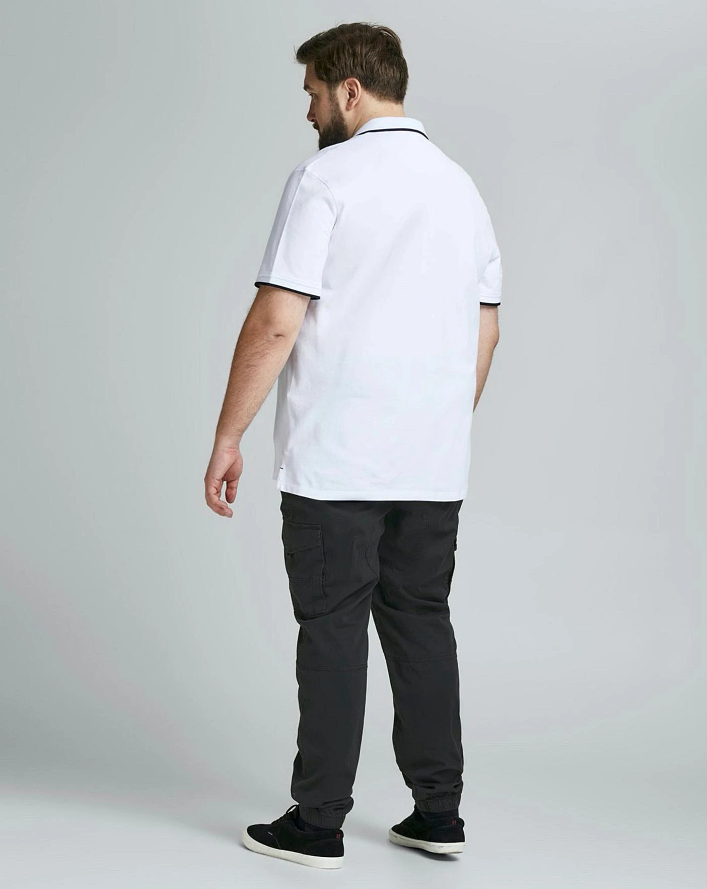 Jack & Jones Black Paul Cargo Trouser 31in| Black 5 Jack & Jones Black Paul Cargo Trouser 31in| Black - Image 5