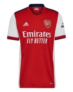 Adidas Arsenal FC Mens 2021/22 Short Sleeve Home Replica Shirt| Scarlet/White -Wear Lusty Sales Store v01fv406502a