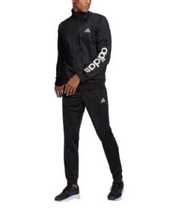 Adidas Linear Tracksuit| Black/White