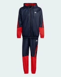 Adidas Woven Hooded 3 Stripe Tracksuit| Navy 12 Adidas Woven Hooded 3 Stripe Tracksuit| Navy -Wear Lusty Sales Store v01wd281501s