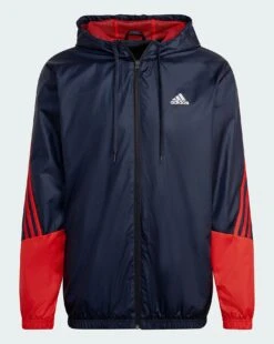 Adidas Woven Hooded 3 Stripe Tracksuit| Navy 11 Adidas Woven Hooded 3 Stripe Tracksuit| Navy -Wear Lusty Sales Store v01wd281502s