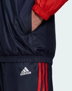 Adidas Woven Hooded 3 Stripe Tracksuit| Navy 10 Adidas Woven Hooded 3 Stripe Tracksuit| Navy -Wear Lusty Sales Store v01wd281505s