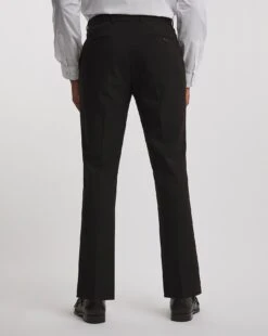 Regular Fit Pleat Front Stretch Formal Trouser| Black -Wear Lusty Sales Store v08mc617735w