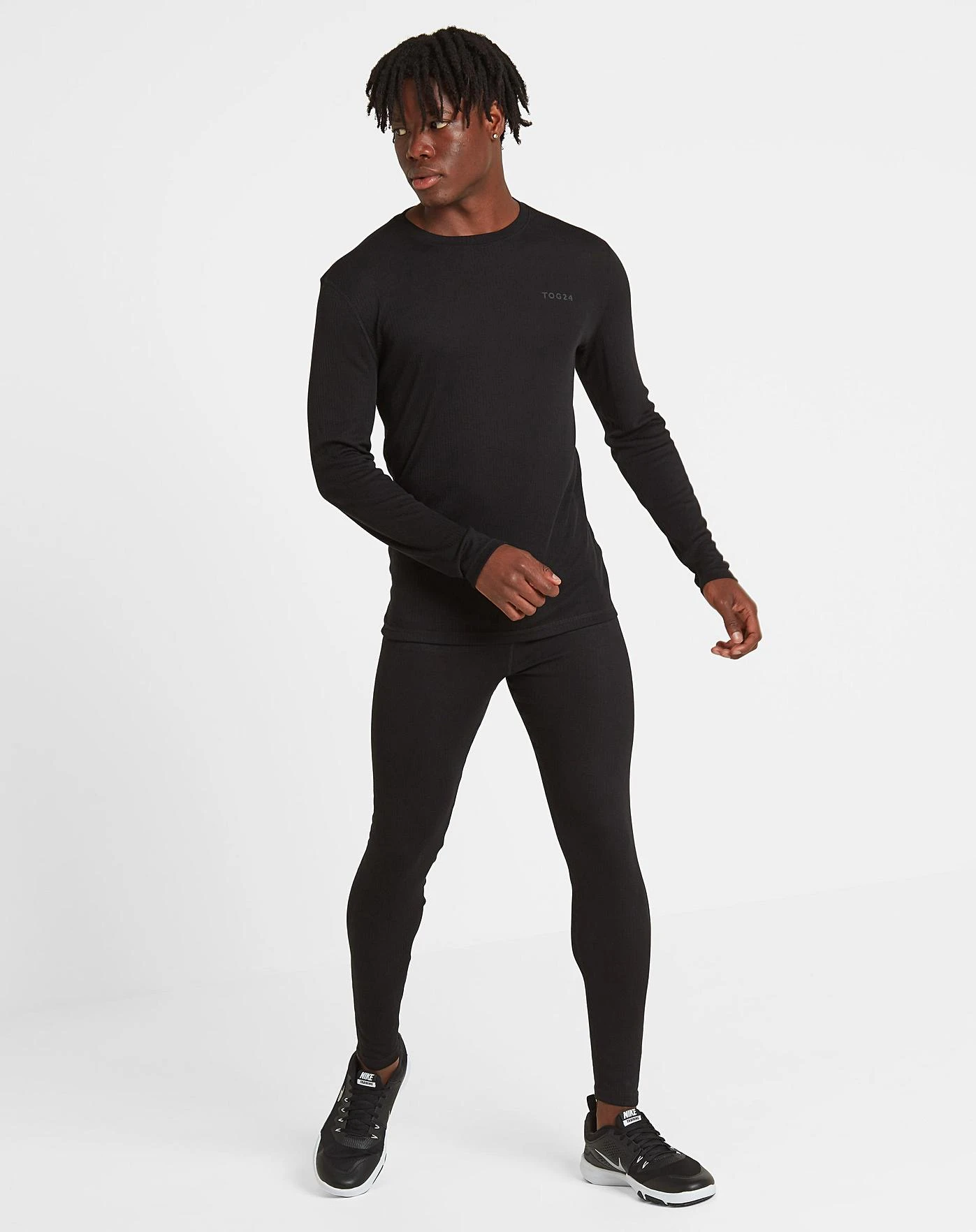 Tog24 Darley Mens Thermal Set| Black 2 Tog24 Darley Mens Thermal Set| Black - Image 2