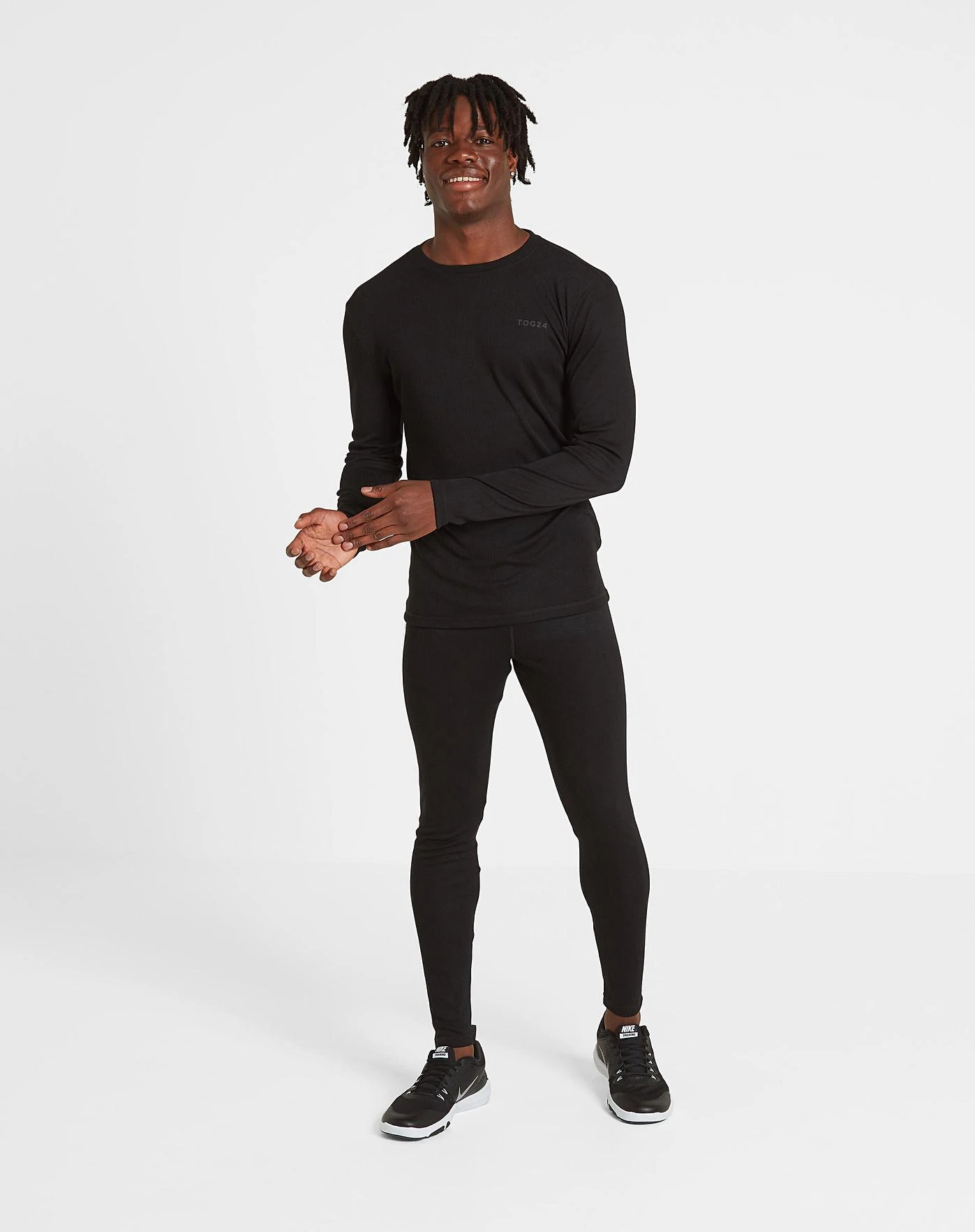 Tog24 Darley Mens Thermal Set| Black 3 Tog24 Darley Mens Thermal Set| Black - Image 3