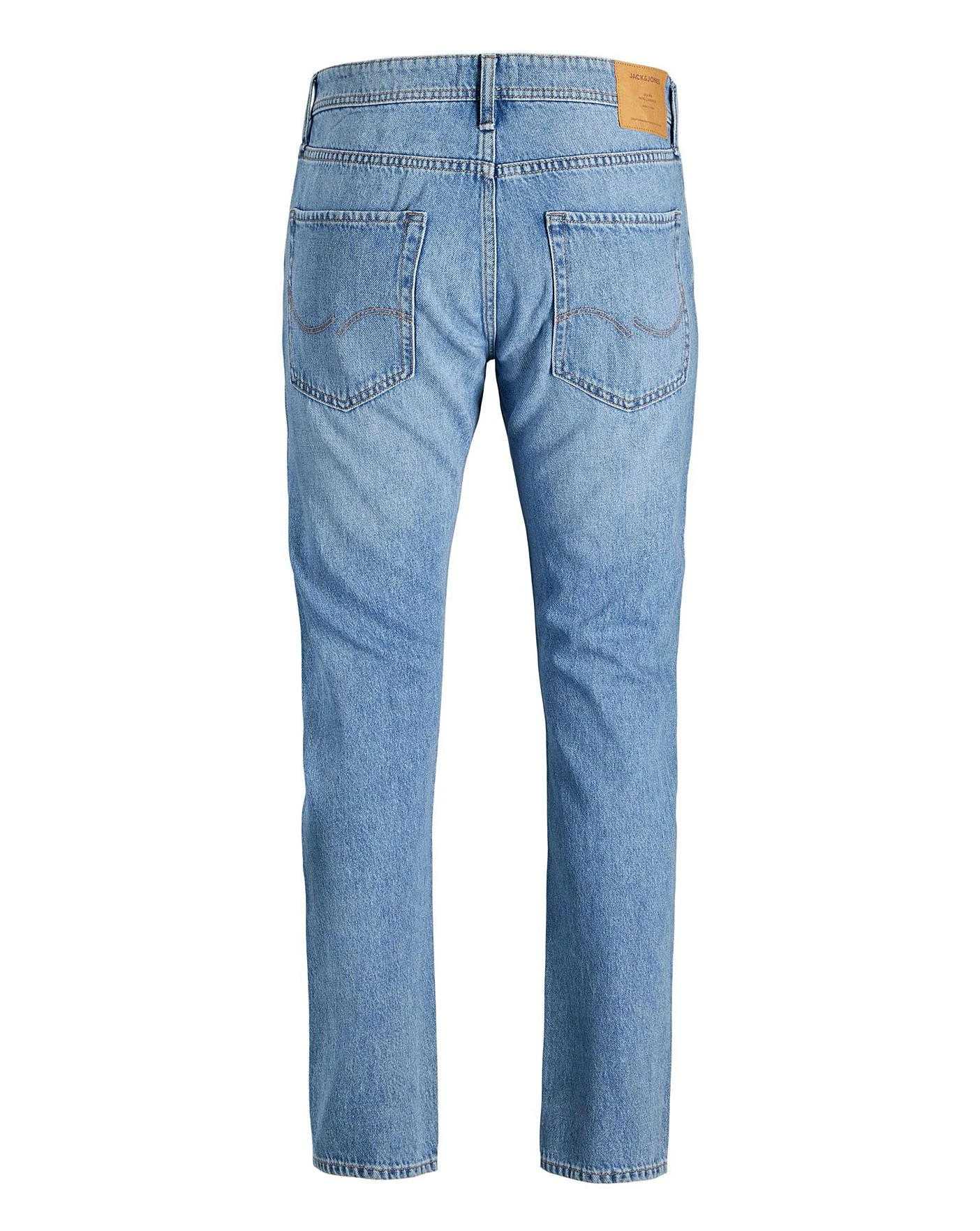 Jack & Jones Mike Comfort Fit Jean| Blue Denim 2 Jack & Jones Mike Comfort Fit Jean| Blue Denim - Image 2