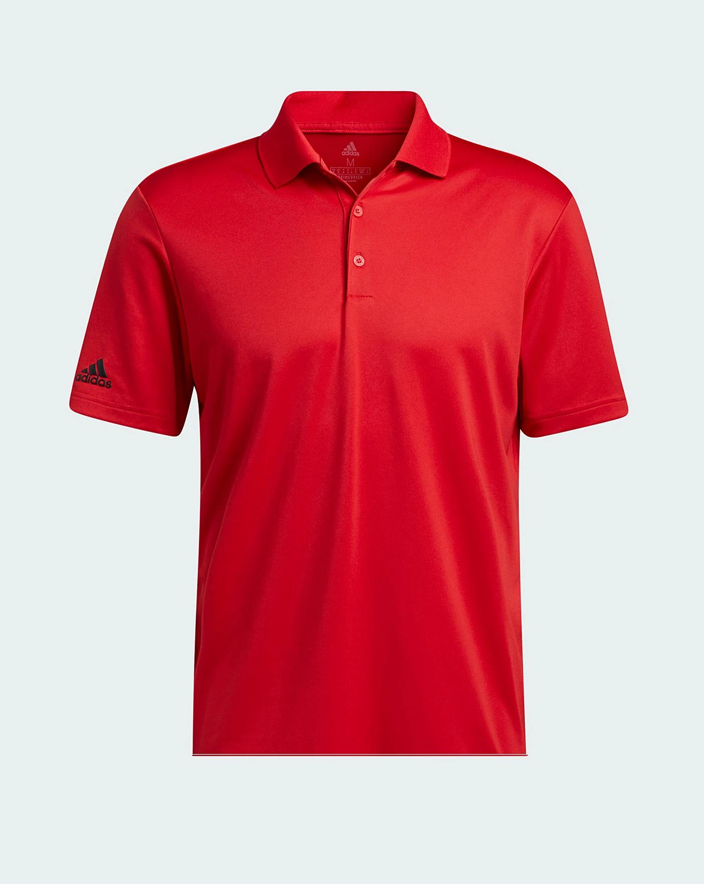 Adidas Golf Performance Polo| Red 2 Adidas Golf Performance Polo| Red - Image 2