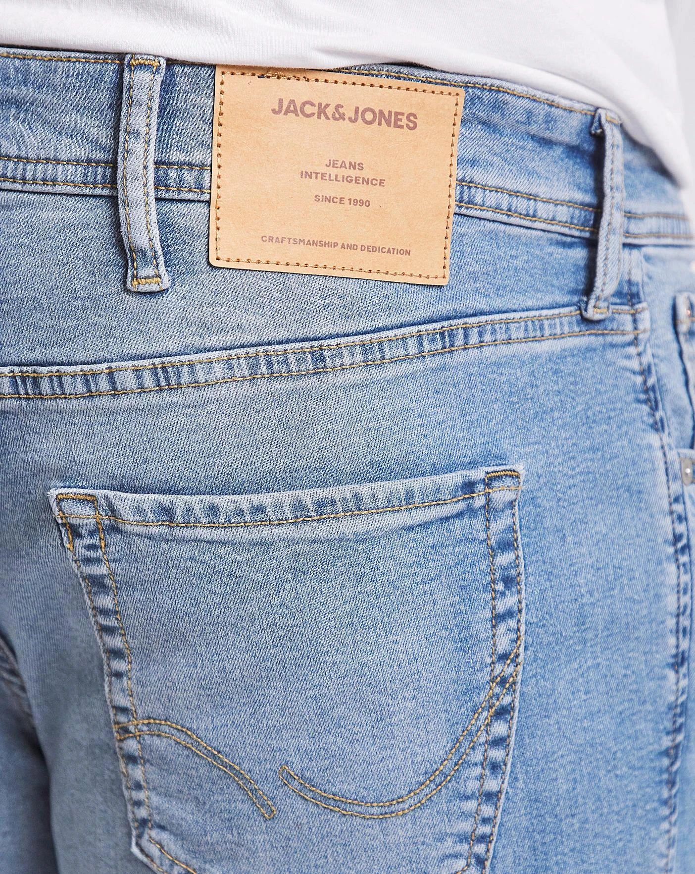 Jack & Jones Glenn Jean Slim Fit| Light Wash 8 Jack & Jones Glenn Jean Slim Fit| Light Wash - Image 8