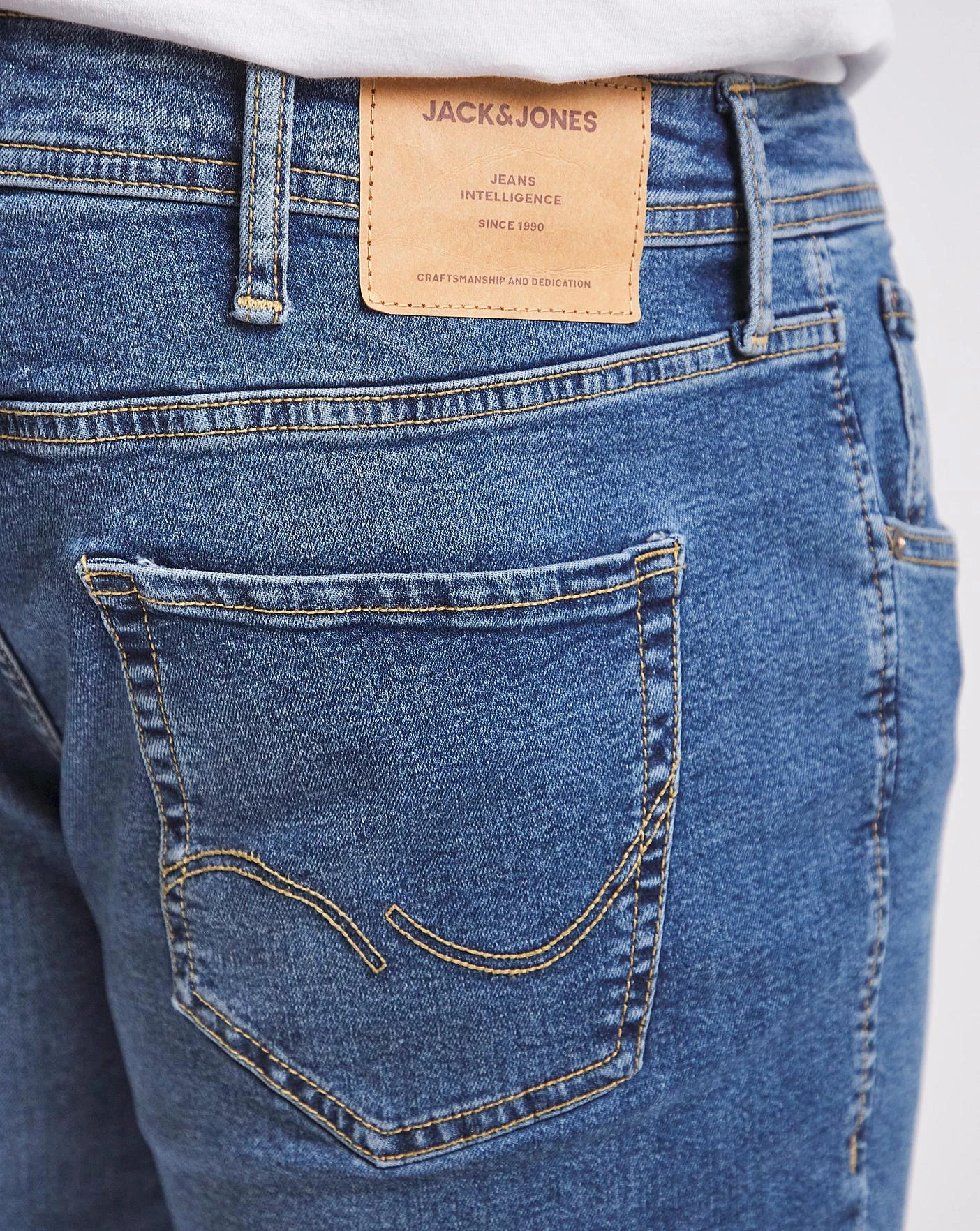 Jack & Jones Glenn Jean Slim Fit| Mid Wash 8 Jack & Jones Glenn Jean Slim Fit| Mid Wash - Image 8