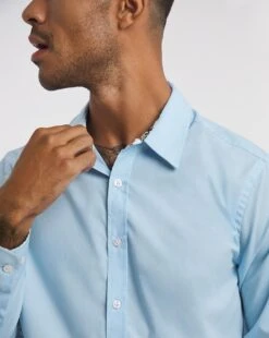 Blue William Hunt Formal Shirt| Blue -Wear Lusty Sales Store w08mw011791w