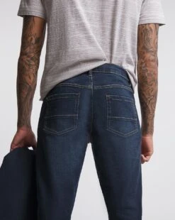 Darkwash Tapered Fit Stretch Jeans| Dark Wash 8 Darkwash Tapered Fit Stretch Jeans| Dark Wash -Wear Lusty Sales Store w08mw390742w