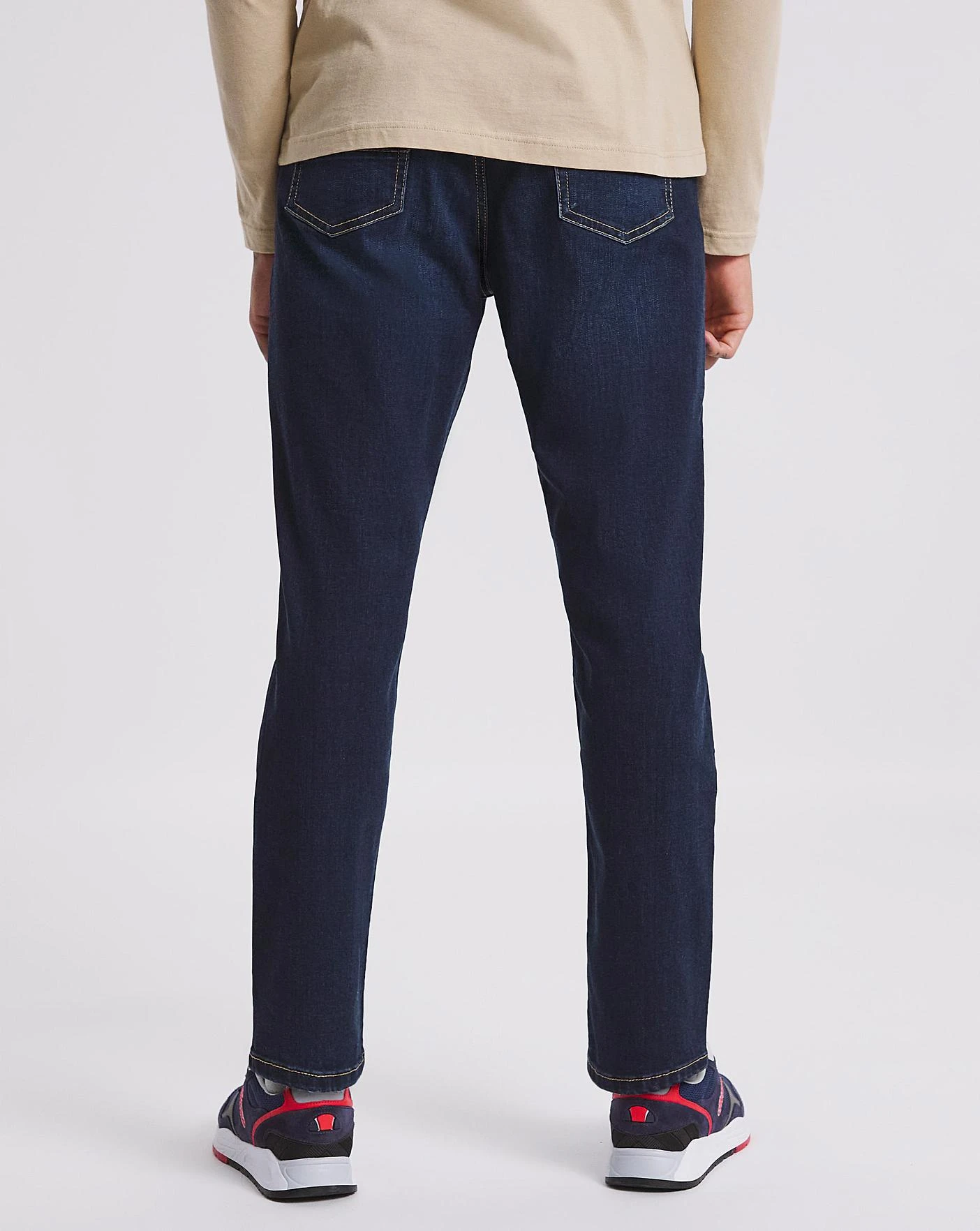 Indigo Wash Slim Fit Jeans| Indigo Wash 4 Indigo Wash Slim Fit Jeans| Indigo Wash - Image 4