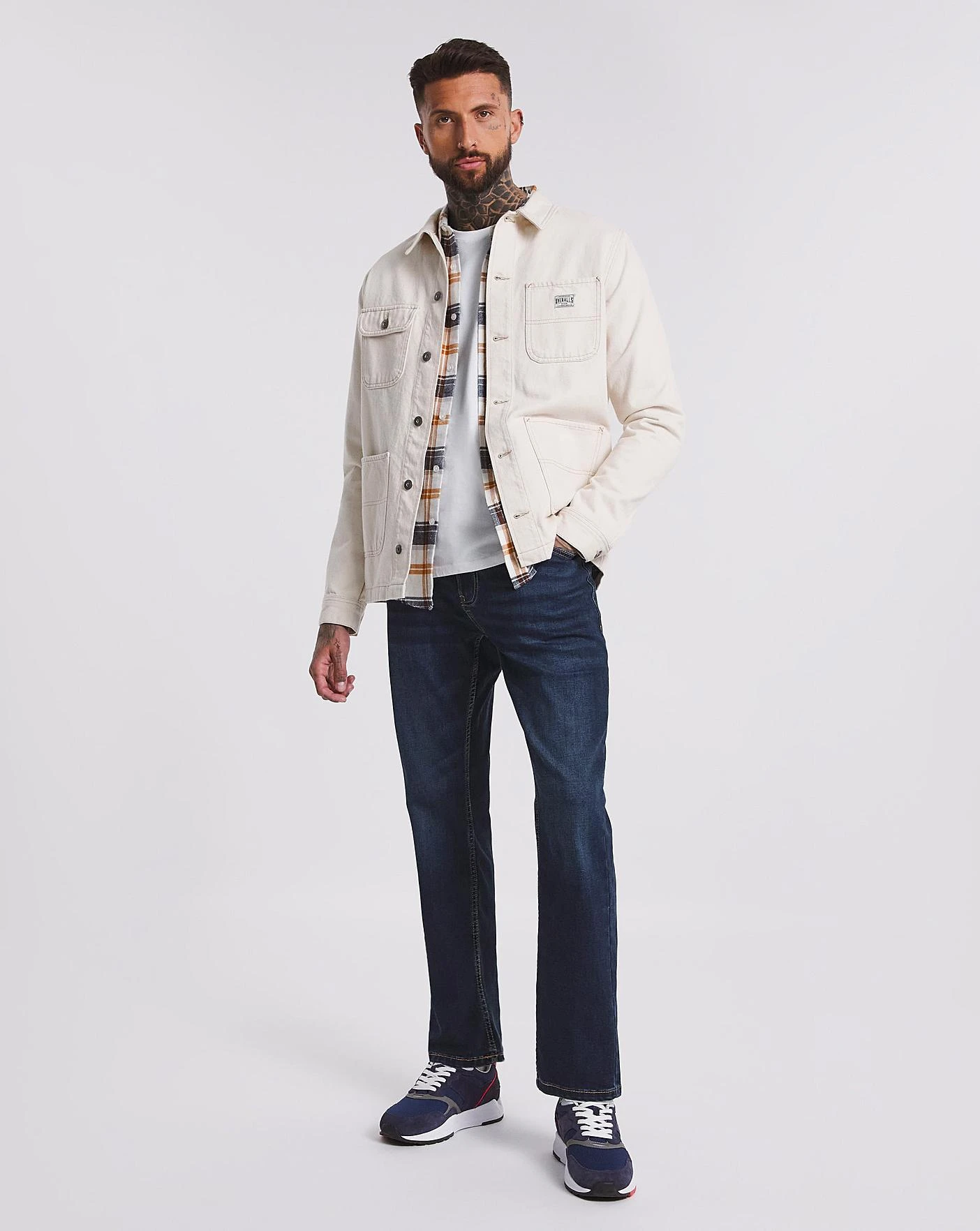 Indigo Wash Loose Fit Jeans| Indigo Wash 4 Indigo Wash Loose Fit Jeans| Indigo Wash - Image 4