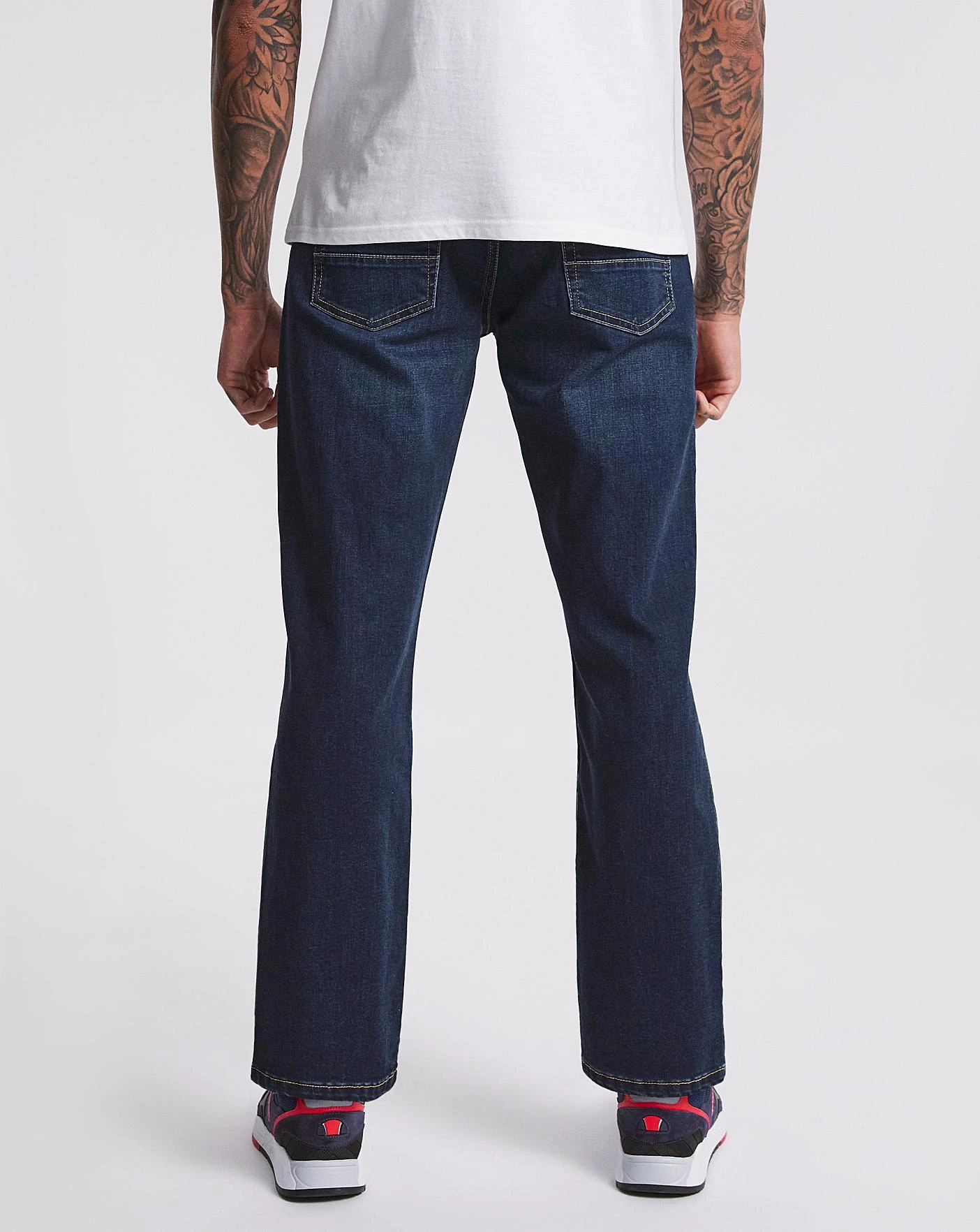 Indigo Wash Loose Fit Jeans| Indigo Wash 2 Indigo Wash Loose Fit Jeans| Indigo Wash - Image 2