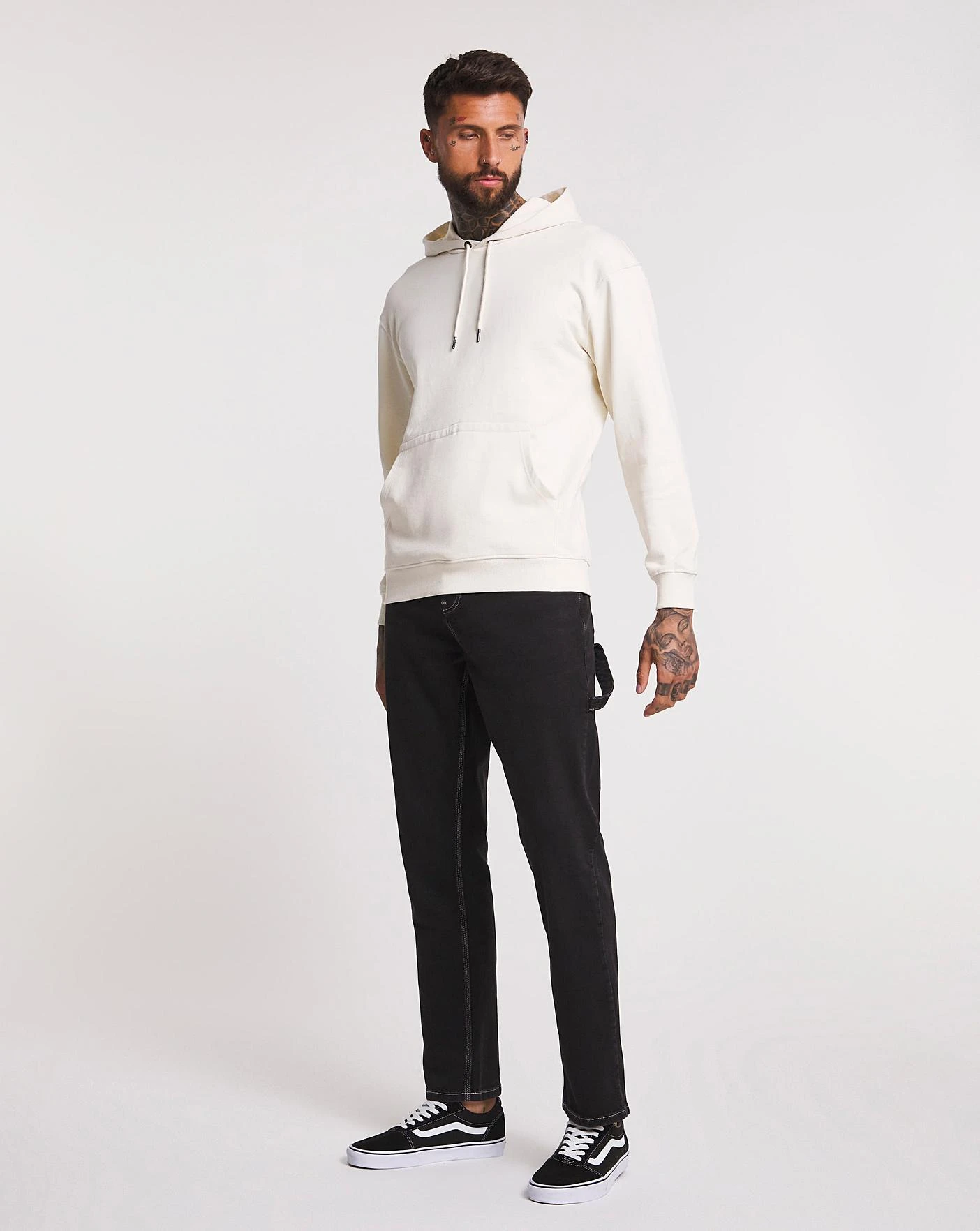 Premium Blackwash Carpenter Jean| Black 2 Premium Blackwash Carpenter Jean| Black - Image 2