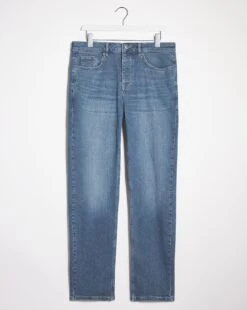 Premium Mid Stonewash Straight Fit Jean| Mid Stonewash 8 Premium Mid Stonewash Straight Fit Jean| Mid Stonewash -Wear Lusty Sales Store w08np078747s