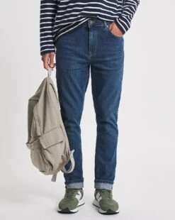 Premium Mid Stonewash Slim Fit Jean| Mid Stonewash