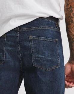 Premium Hemp Darkwash Tapered Fit Jean| Dark Wash 11 Premium Hemp Darkwash Tapered Fit Jean| Dark Wash -Wear Lusty Sales Store w08np501761w