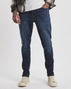 Premium Hemp Darkwash Tapered Fit Jean| Dark Wash 12 Premium Hemp Darkwash Tapered Fit Jean| Dark Wash -Wear Lusty Sales Store w08np501763w