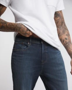 Premium Hemp Darkwash Slim Leg Jean| Dark Wash 9 Premium Hemp Darkwash Slim Leg Jean| Dark Wash -Wear Lusty Sales Store w08np503742w