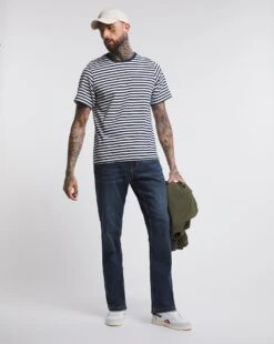 Darkwash Straight Fit Stretch Jeans| Dark Wash 9 Darkwash Straight Fit Stretch Jeans| Dark Wash -Wear Lusty Sales Store w08np746739w