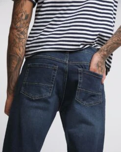 Darkwash Straight Fit Stretch Jeans| Dark Wash 8 Darkwash Straight Fit Stretch Jeans| Dark Wash -Wear Lusty Sales Store w08np746742w