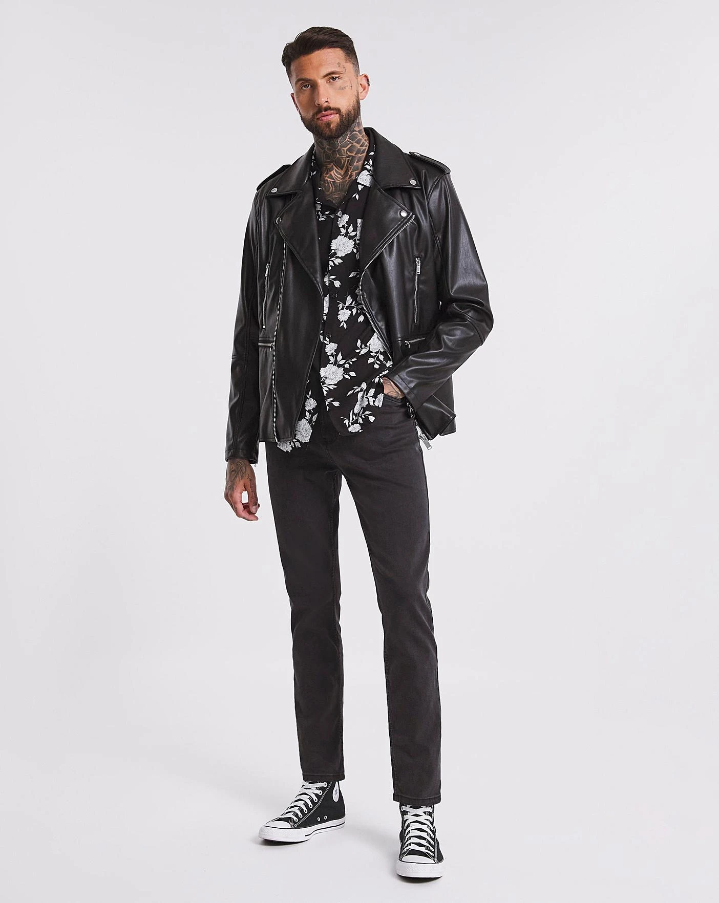 Black Wash Skinny Fit Stretch Jeans| Black Wash 5 Black Wash Skinny Fit Stretch Jeans| Black Wash - Image 5