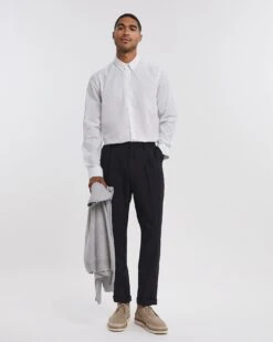 Long Sleeve Button Down Collar Shirt| White 9 Long Sleeve Button Down Collar Shirt| White -Wear Lusty Sales Store w08pn653751w